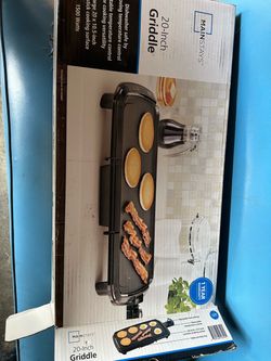 Mainstays 20-Inch Electric Griddle