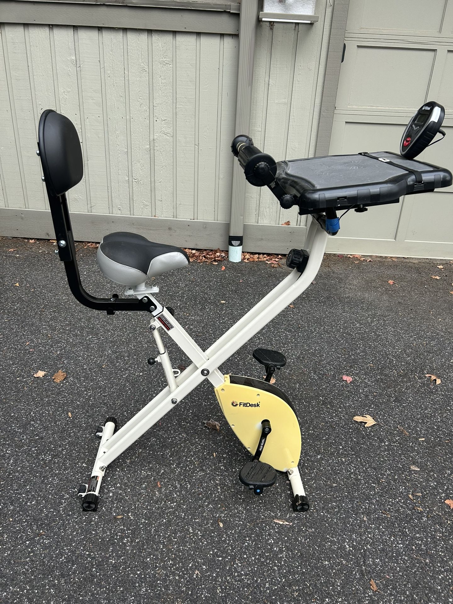 FitDesk 3.0 Stationary Exercise Bike