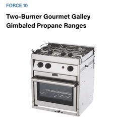 Force 10 Gimballed Marine/RV stove/oven