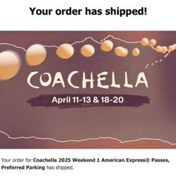 Coachella Week 1 Preferred Camping Pass