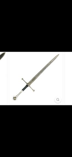 High carbon Damascus longsword / Bastard sword