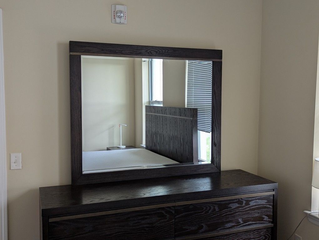 Gavin Dresser and Mirror - Brownstone
