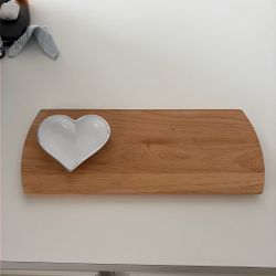 Heart Charcuterie Board 