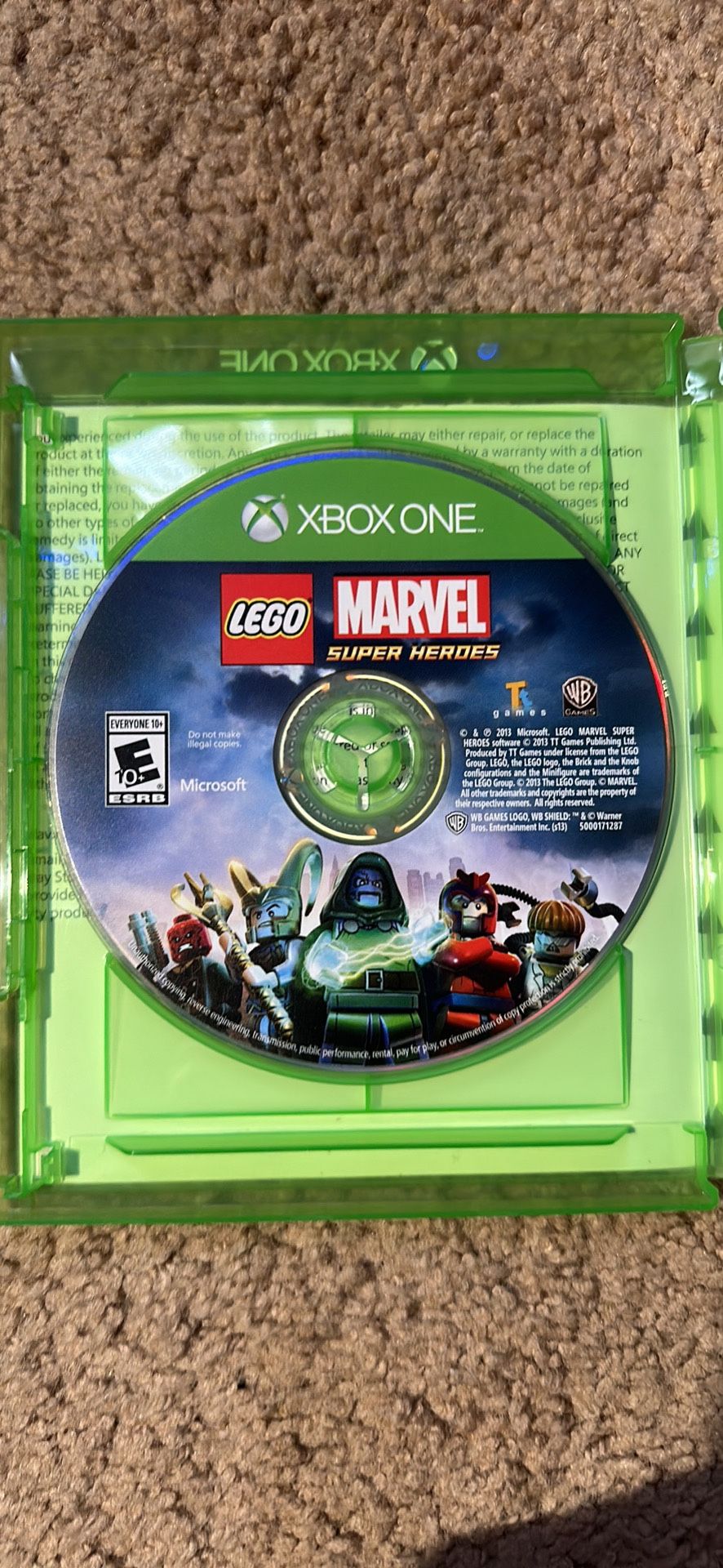 Marvel LEGO Super Heroes, Xbox one