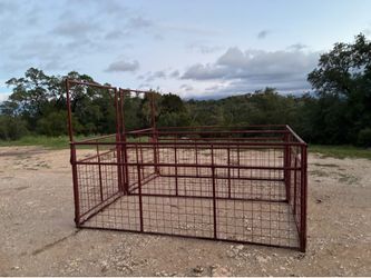 12 foot by 12 foot double pig pen