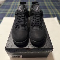 Air Jordan 4 Retro 'Black Cat' 2025 Men’s Size 12
