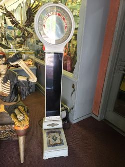 Vintage penny scale