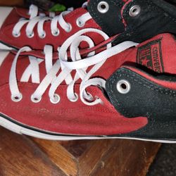 Red And Black Converse