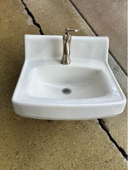 Kohler sink and Moen Faucet