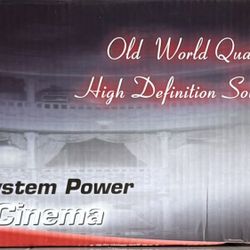 Digital Cinema - Olin Ross 1000 Watt Home Theatre System includes Subwoofer 