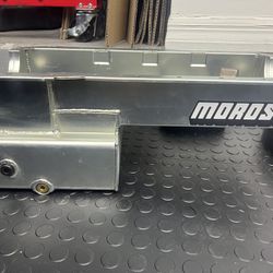 Ford 351w moroso Front Sump 9qt Oil Pan With Billet End And Pick Up Tube
