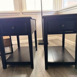 Black End tables
