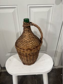 Vintage Demijohn Bottle