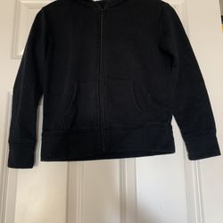 Black Hooded Sweatshirt 