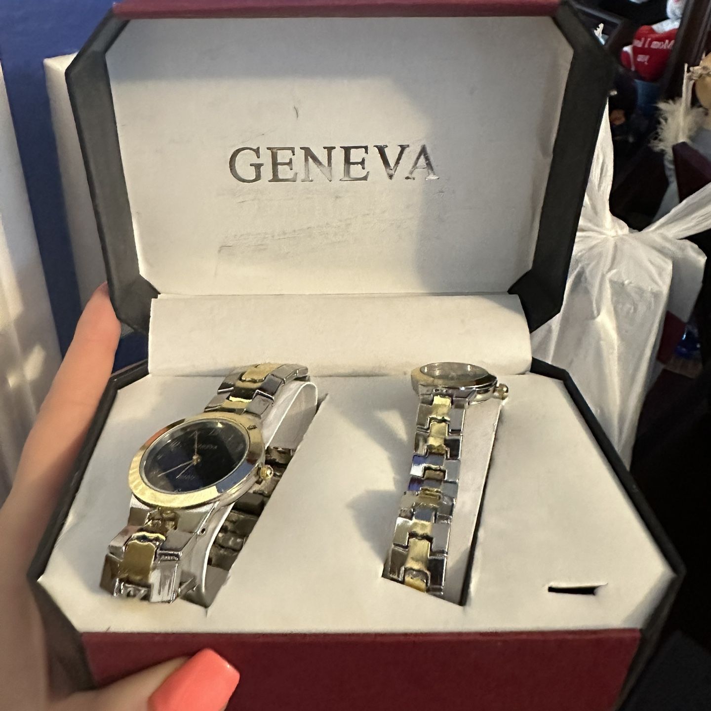 DOUBLE SIGNED Geneva オークションカタログ Geneva Watch Set for Sale in San Bruno, CA - OfferUp