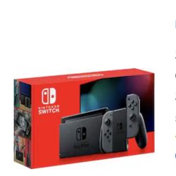 Nintendo - Switch 32GB Console - Gray Joy-Con