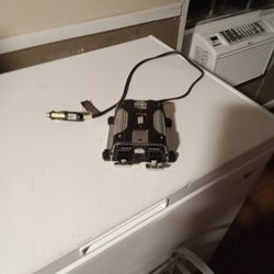 Car Adapter plug 2 plugs.
You can plug up TV in car laptop in a car. Game system and car.