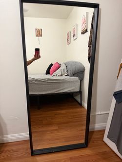 Mirror Black Frame - Ikea
