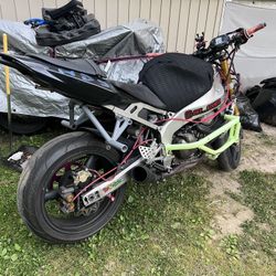 2003 Zx6r 636 Stunt Bike