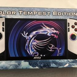 MSI Claw 8 AI+ Polar Tempest Edition