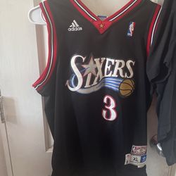 Hardwood Classics Allen Iverson Jersey Kids Size