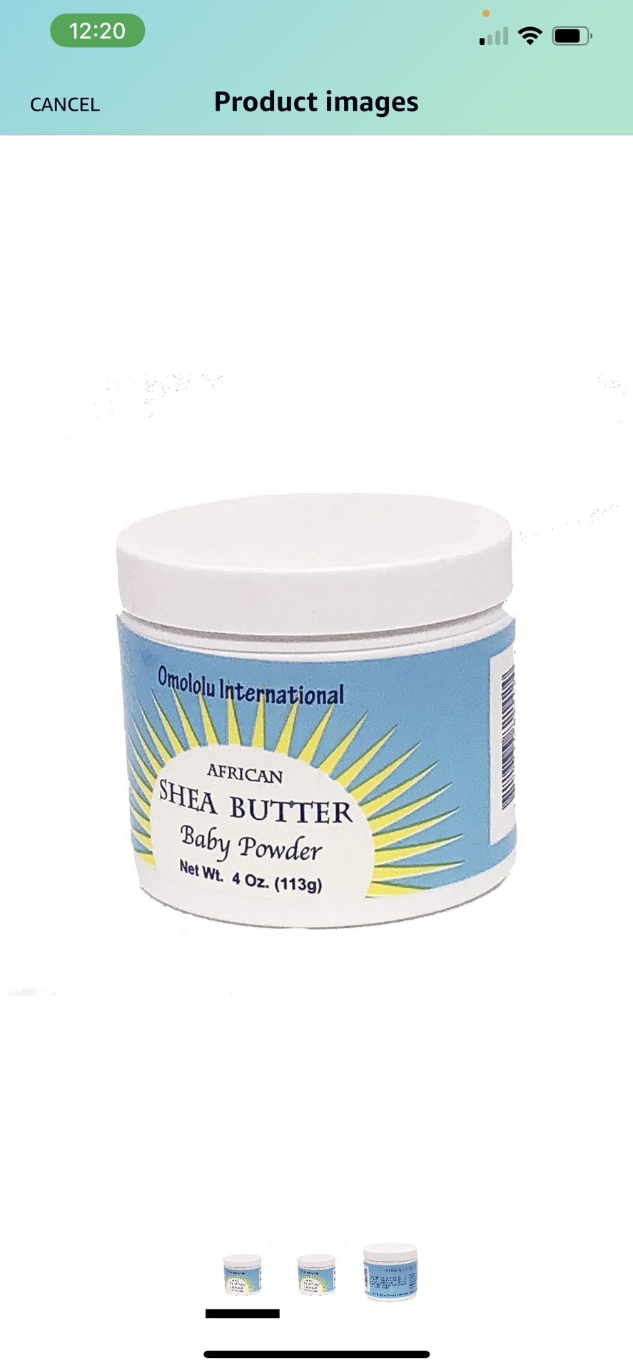 Shea Butter Baby Powder