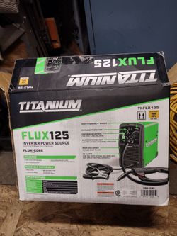 New Titanium Flux 125 Inverter Welder TI-FLX125