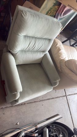 Recliner chair.