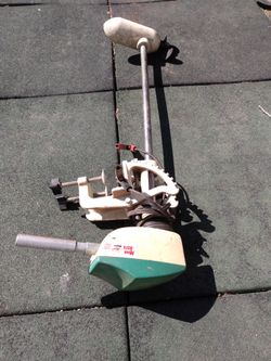 Vintage Working Trolling Motor.    Cash Pickup 