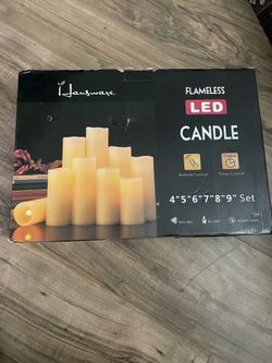 Flameless LED Candle Set