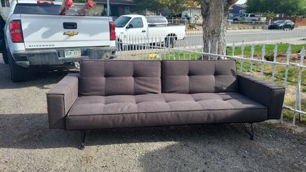 Brown couch