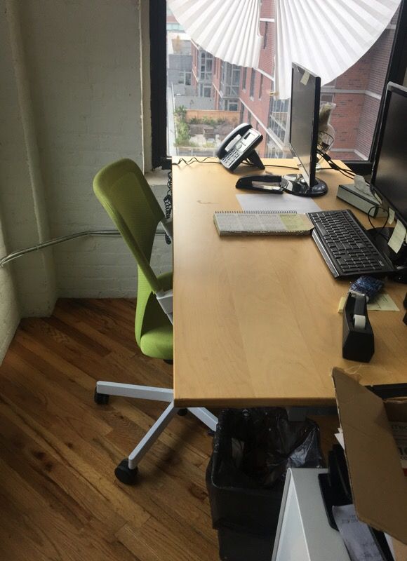 Long Birch Desk 2 Available For In Brooklyn Ny Offerup