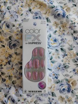 Pretty Pink Press Ons 