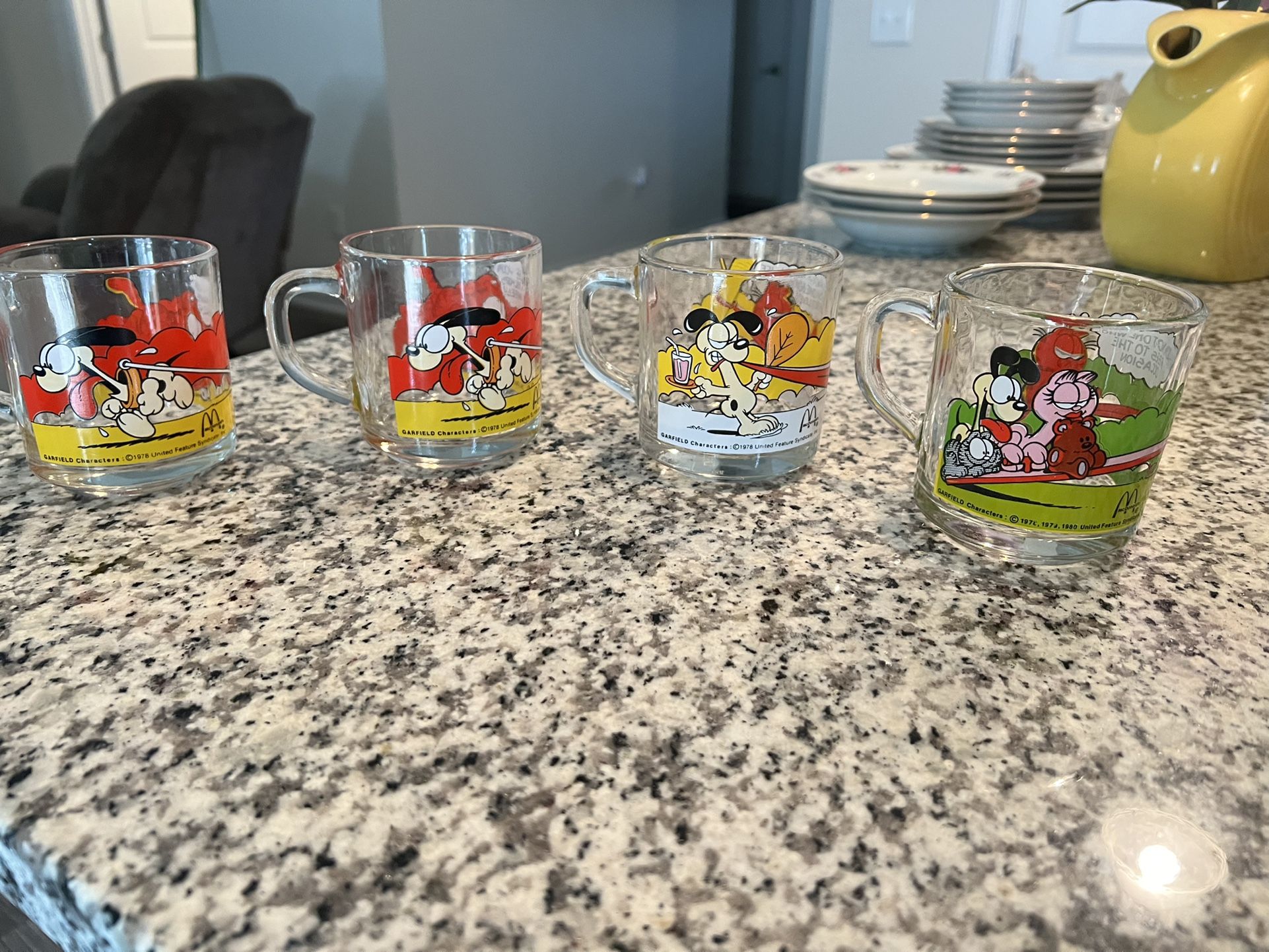 Vintage Garfield mugs