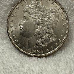 1884-O Morgan Silver Dollar (UNC) #2