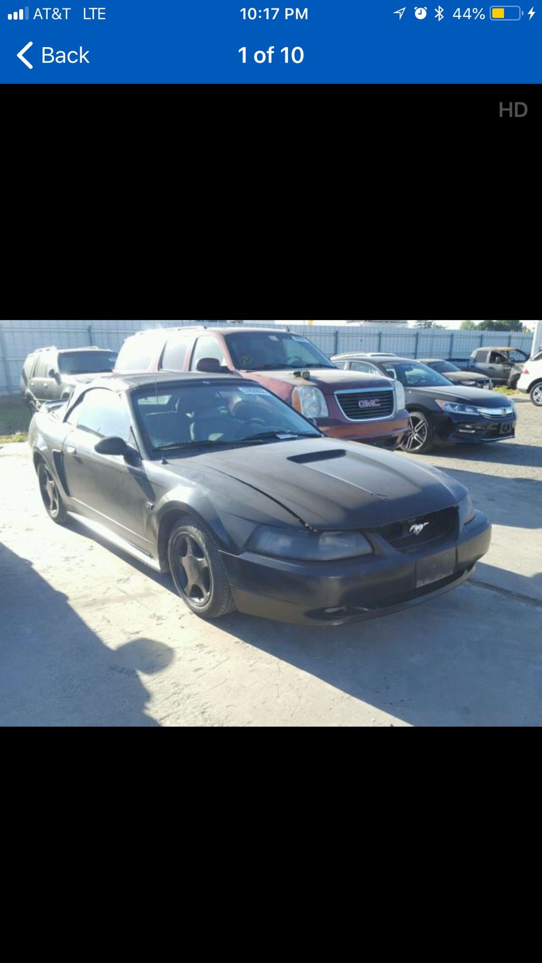 2000 gt v8. Manual. Engine knocks