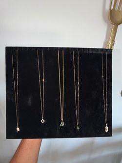 18 k gold chains
