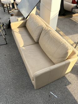 Leather Sofabed