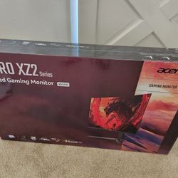 Acer Nitro XZ2 Series 31.5” Curved Gaming Monitor – WQHD – Brand New