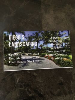 Contact us if you need any work done