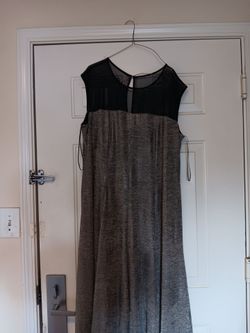 R & M Richards Sheer Top Women's Sleeveless Dress Size 20W