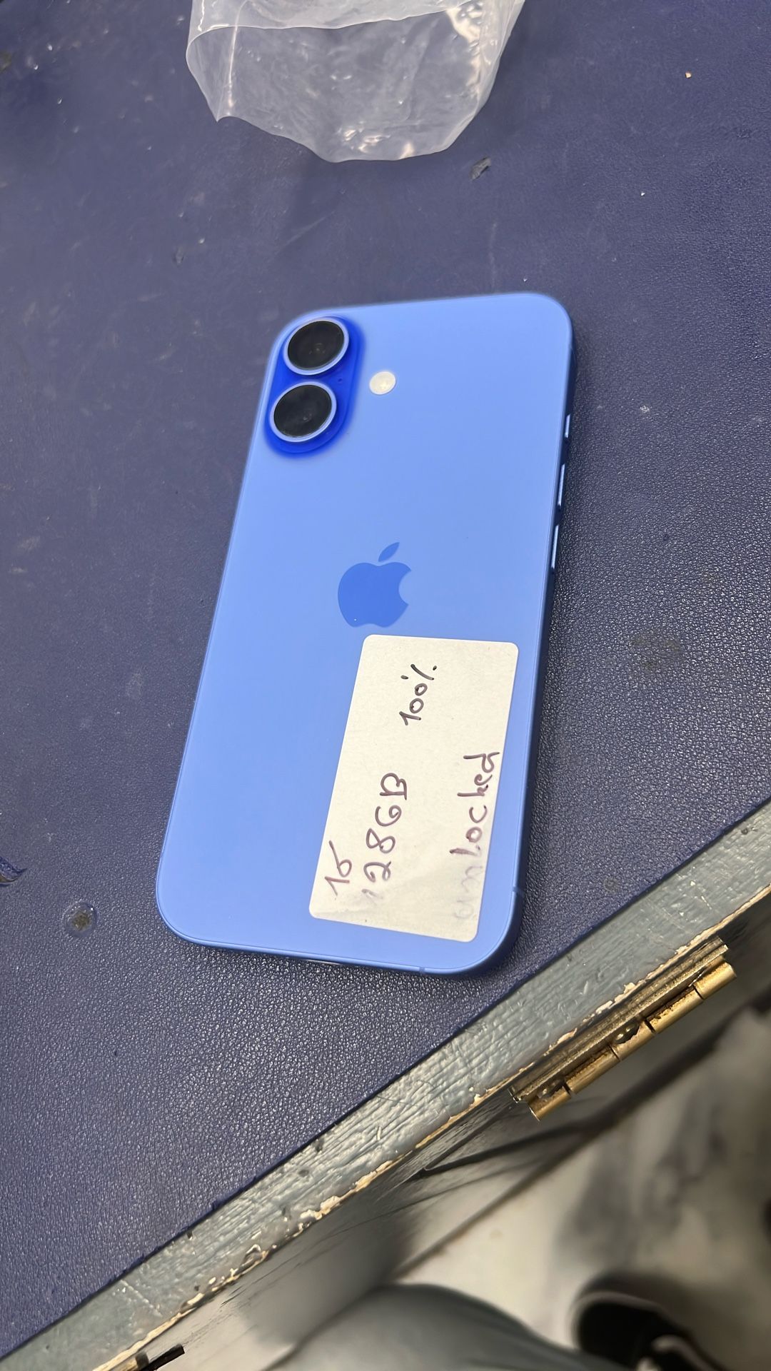 Iphone 16 128gb Open Box Never Used Battery 100%