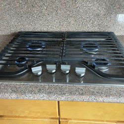Whirlpool Gas Countertop 4 Burner Stove