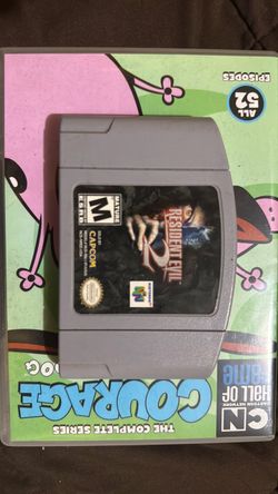 Authentic Resident Evil 2 n64 cartridge TESTED