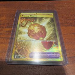 Bravery Charm Pokemon Card