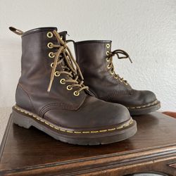 Dr. Martens Crazy Horse Leather Shoes