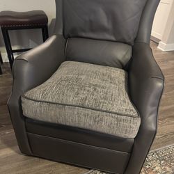 Leather Accent Chair