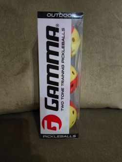 Gamma Two Tone Outdoor Training Pickleballs