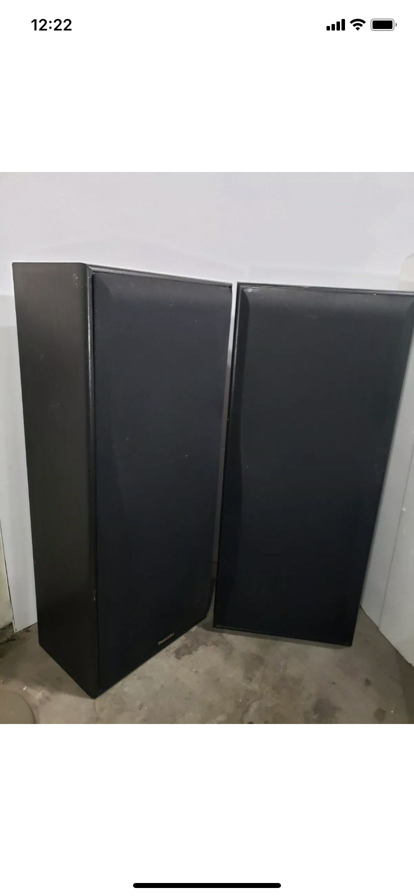 Vintage Technics SB-A35 Floorstand 3Ways Speaker (Pair) 240 Watts Powerful Sound