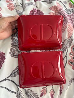 Dior red pouch NEW $20 each